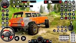 408 SUV 4x4 off-road jeep - jeep driving - jeep adventure simulator game