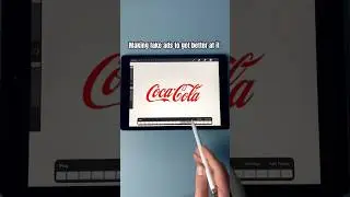 Coca-Cola animation | Should I do Pepsi next? #logoanimation #procreate #viral #cocacola