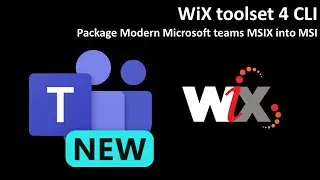 WiX toolset 4 CLI: Упаковка современных команд Microsoft MSIX в MSI