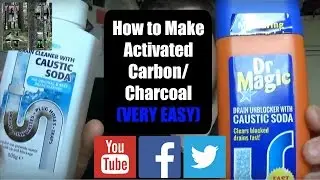 Save money, make Activated Carbon/Charcoal health benefits,  great for Water/Air Filters