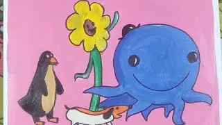 Easy Cartoon Drawing / Oswald