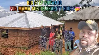 NEXT LEVEL UNLOCKED FOR MAMA AUSTIN CHARITY HOUSE PROJECT WITH LOVE FROM SWITZERLAND!!#charity
