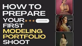 How to Prepare for Your FIRST Modeling Portfolio Shoot (Female Model BTS)