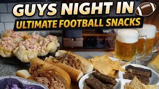 Ultimate Guys&rsquo; Night: Tasty Snacks for Football