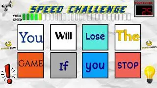 Say The Word On Beat  | SPEED EDITION | Easy Medium Hard | SPONGE BOB