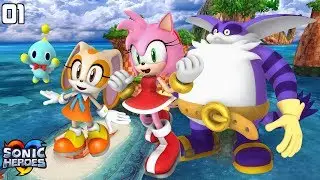 Sonic Heroes (GC) [4K] - Team Rose (1/7)