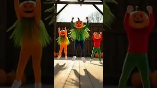 🥦🤣 Funny Vegetable Dance Video | Crazy Garden Comedy Shorts