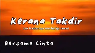 IKLIM karena takdir IKLIM lirik dan makna lagu