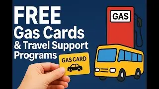 ⛽ How to Get FREE Gas Cards & Transportation Help Near You