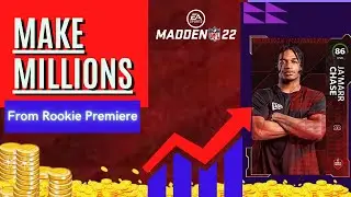 Make MILLIONS from ROOKIE PREMIERE in Madden 22