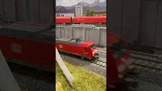 BR 146.2 Piko mit M&auml;rklin Doppelstockwagen H0 #piko #m&auml;rklin #maerklin #maerklinh0 #moba #modellbahn