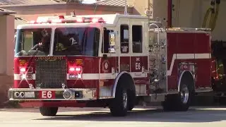 OCFA Engine 6 Responding