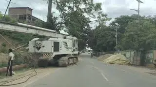 Flyover start to constraction at Diphu town on 18 July 2022