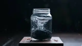 Lava Stone Inside Clear Jar | Stunning Visuals & Slow Motion | Google Veo3 AI Generated | part 2
