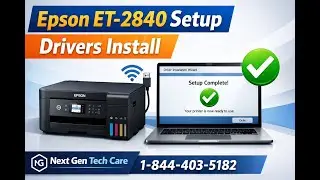 How to Install Drivers and Set Up Epson ET-2840 Printer | Complete Setup Guide