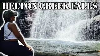 BEGINNER Waterfall Hike | Travel Hike Vlog | Helton Creek Falls, GA