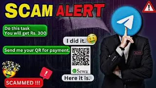 Telegram Prepaid Task Scam Exposed !! New Digital Scammer Alert 🚨🚨