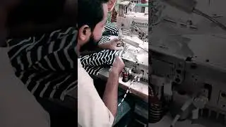 Bottom Hem Stripe,Sewing World Bangladesh #machine #sewingtechnology #leggings #factory #fashion