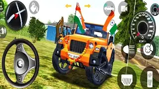 Modified mahindra thar || thar gadi game play | Dollar (song) || indian cars || Android game play