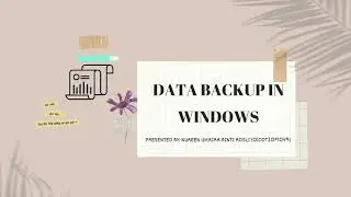 Data backup in windows || without external hard drive