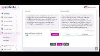 How to Spin Content in VoiceBeast AI