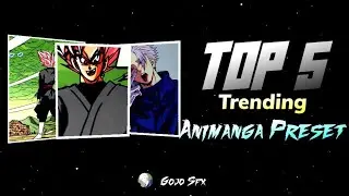 Top 5 Anime Edit Preset XML 🔥| Alight Motion (Free)