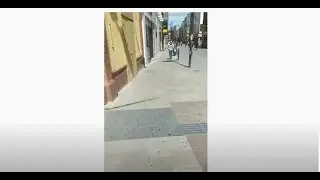 Grafton Street during Covid 19 lockdown 2020