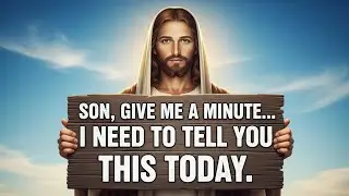 GIVE ME A MINUTE&hellip; I NEED TO TELL YOU THIS TODAY #UrgentMessagefromGod