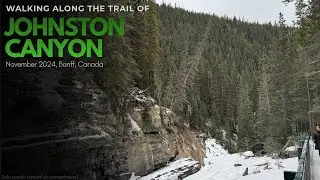 Johnston Canyon en Banff | Senderos nevados sin edici&oacute;n