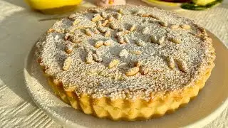 Traditional Italian Classic Lemon Cake | Torta Della Nonna | Step-by-Step Baking Tutorial | Easy