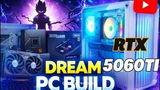 I Build 👉 My DREAM PC Build  Rs 1.3 Lakh🔥 RTX 5060 Ti Gaming Beast!