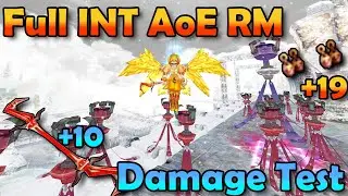 +10 Bloody Stick & +19 Demol Earrings Full Int AoE RM Level 115 Damage Test