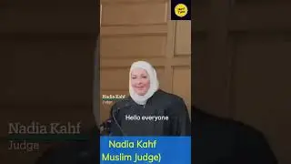 American First Hijab Wearing Muslim Judge |2023 #shorts #usa #judgecaprio #muslim