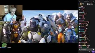 xQc laughs at 