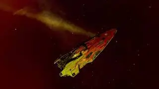 Elite Dangerous Peduncle Trees in a Lagrange Storm Cloud