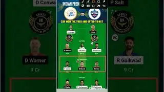 CSK vs DC M#55🤠IPL 2023-Detailed Analysis-Dream 11Team-Fantasy Tips-DreamTeam #viral #yt #trending