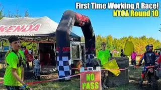 The boys worked their first hare scramble race! NYOA Round 10 - Rolling Oaks