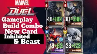 Marvel Duel | Gameplay new card Inhibited and Beast by Tobbie