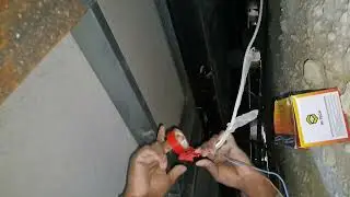 Under the cabin joint cut cable|how to repair demage wire? #foryou #electrical #electricalwork