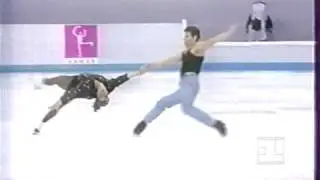 1994 Pairs Isabelle Brasseur & Lloyd Eisler Exibition