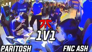 FNC.ASH Vs FNC.Paritosh in TDM | 1v1 | Only M416 | #FanticFan | PUBG  mobile