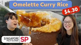 Which Food Court Has The Best Food In Singapore Poly (SP)? | Campus Food Hunt