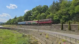 ПВ40122 с 44121 от Стара Загора за Горна Оряховица малко преди гара Трявна 