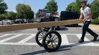 Timber Cart in use