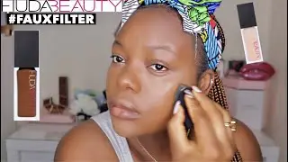 NEW HUDA BEAUTY FAUX FILTER CONCEALER REVIEW ON BROWN/DARK SKIN