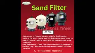 SAND FILTER - Green Tech Solutions