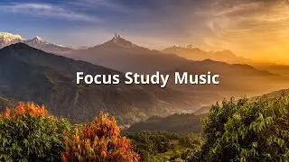 Focus Study Music | 1-Hour Best Music for Study, Work , ADHD  Music for Concentration | Piano