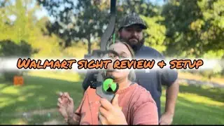 Walmart Bow Sight Review and Setup! 