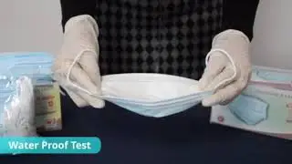 Day Maker 3-Ply Protective Mask Testing Demonstration