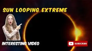 Fiery Looping Rain on the Sun|Sun |interesting video